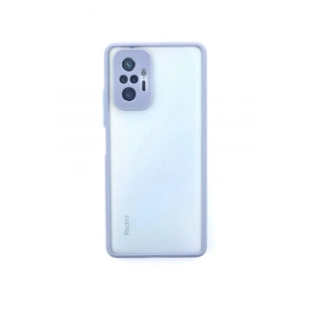 Xiaomi Redmi Note 10 Pro Kılıf Montreal Silikon Kapak - Gri