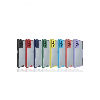 Xiaomi Redmi Note 10 Pro Kılıf Platin Silikon - Lacivert