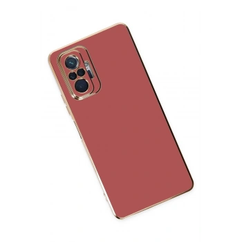 Xiaomi Redmi Note 10 Pro Kılıf Volet Silikon - Kırmızı