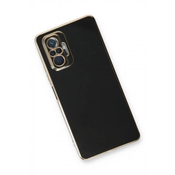 Xiaomi Redmi Note 10 Pro Kılıf Volet Silikon - Siyah