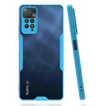 Xiaomi Redmi Note 11 Pro Kılıf Platin Silikon - Mavi