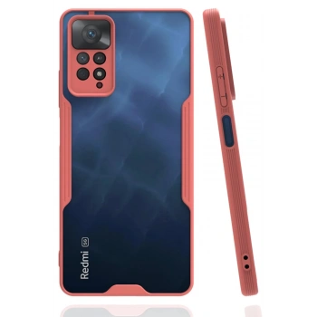 Xiaomi Redmi Note 11 Pro Kılıf Platin Silikon - Pembe