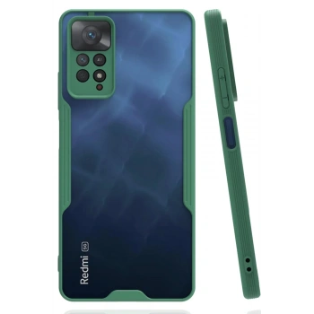 Xiaomi Redmi Note 11 Pro Kılıf Platin Silikon - Yeşil
