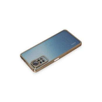 Xiaomi Redmi Note 11 Pro Kılıf Razer Lensli Silikon - Gold