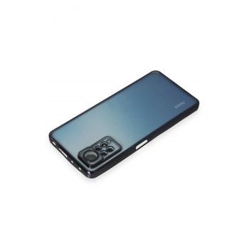 Xiaomi Redmi Note 11 Pro Kılıf Razer Lensli Silikon - Siyah