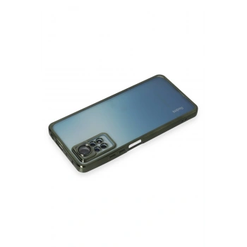 Xiaomi Redmi Note 11 Pro Kılıf Razer Lensli Silikon - Yeşil