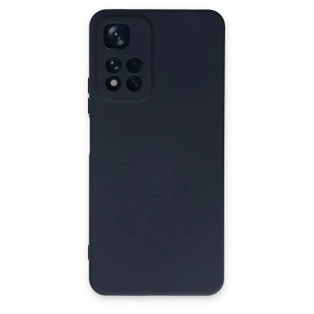 Xiaomi Redmi Note 11 Pro Plus 5G Kılıf Nano içi Kadife Silikon - Lacivert