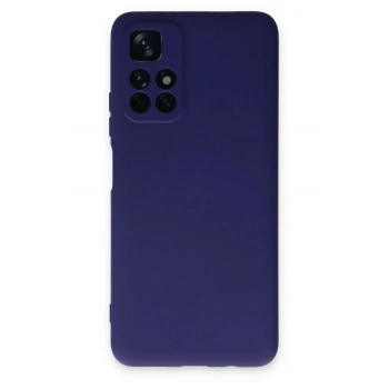Xiaomi Redmi Note 11T Kılıf Nano içi Kadife Silikon - Mor