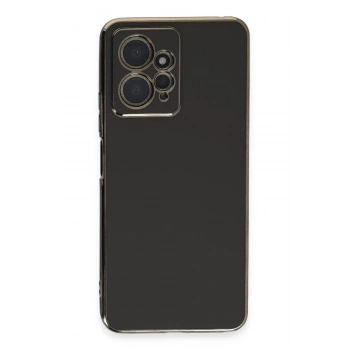 Xiaomi Redmi Note 12 4G Kılıf Volet Silikon - Siyah