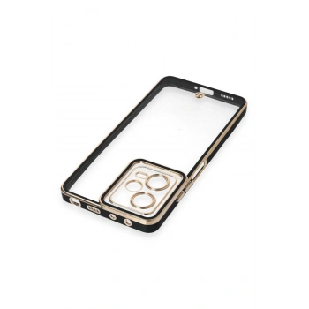 Xiaomi Redmi Note 12 5G Kılıf Liva Lens Silikon - Siyah