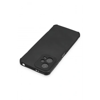 Xiaomi Redmi Note 12 5G Kılıf Loop Deri Silikon - Siyah