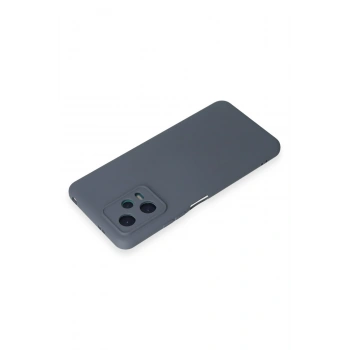 Xiaomi Redmi Note 12 5G Kılıf Nano içi Kadife Silikon - Gri