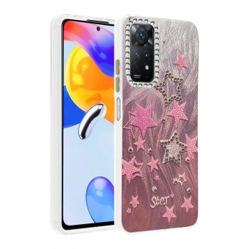 Xiaomi Redmi Note 12 Pro 4G Kılıf Blade Aynalı Desenli Kapak - Desen 7