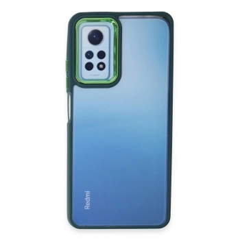 Xiaomi Redmi Note 12 Pro 4G Kılıf Dora Kapak - Haki Yeşil