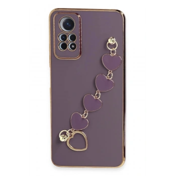 Xiaomi Redmi Note 12 Pro 4G Kılıf Esila Silikon - Mor