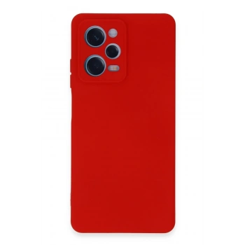 Xiaomi Redmi Note 12 Pro 5G Kılıf Nano içi Kadife Silikon - Kırmızı