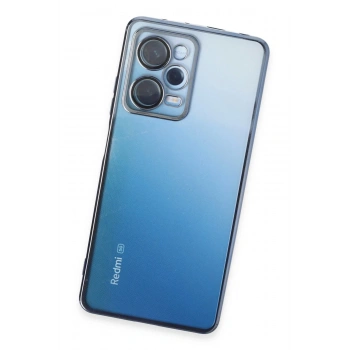 Xiaomi Redmi Note 12 Pro 5G Kılıf Razer Lensli Silikon - Açık Mavi