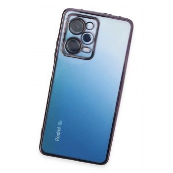Xiaomi Redmi Note 12 Pro 5G Kılıf Razer Lensli Silikon - Mor