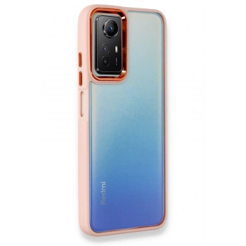 Xiaomi Redmi Note 12S Kılıf Dora Kapak - Pudra