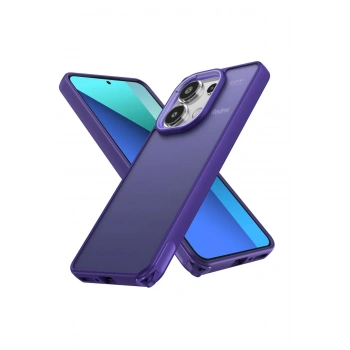 Xiaomi Redmi Note 13 Pro 4G Kılıf Elegant Kapak - Derin Mor