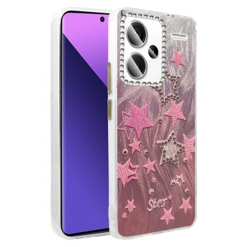 Xiaomi Redmi Note 13 Pro Plus Kılıf Blade Aynalı Desenli Kapak - Desen 7