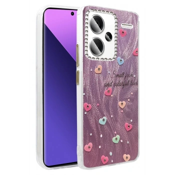 Xiaomi Redmi Note 13 Pro Plus Kılıf Blade Aynalı Desenli Kapak - Desen 8