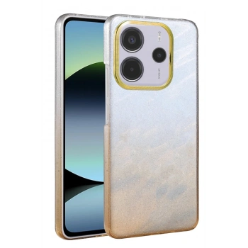 Xiaomi Redmi Note 14 4G Glossy Kapak - Çöl Titanyum