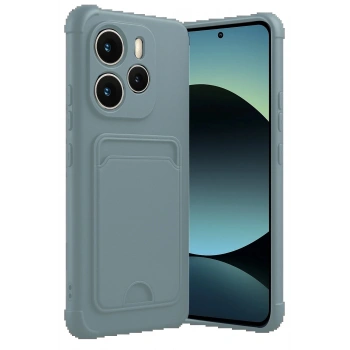 Xiaomi Redmi Note 14 4G Kelvin Kartvizitli Silikon - Açık Yeşil