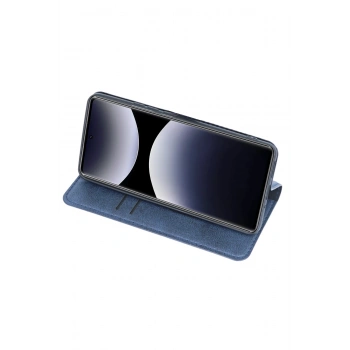 Xiaomi Redmi Note 14 4G Kılıf Trend S Plus Kapaklı Kılıf - Siyah