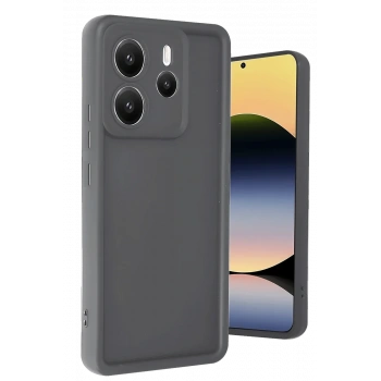 Xiaomi Redmi Note 14 4G Kılıf Viera Silikon - Gri