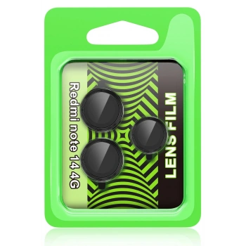 Xiaomi Redmi Note 14 4G Raze Metal Kamera Lens - Siyah