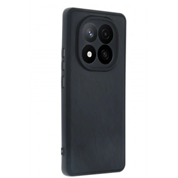 Xiaomi Redmi Note 14 Pro 4G Kılıf Aras Deri Kapak - Siyah