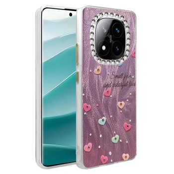 Xiaomi Redmi Note 14 Pro 4G Kılıf Blade Aynalı Desenli Kapak - Desen 8