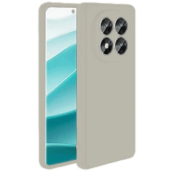 Xiaomi Redmi Note 14 Pro 4G Kılıf First Silikon - Krem