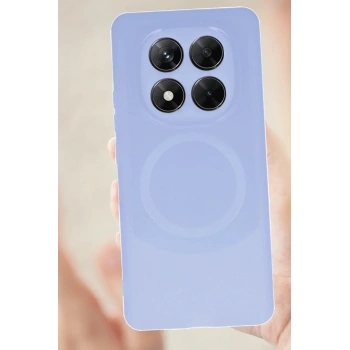 Xiaomi Redmi Note 14 Pro 4G Kılıf Maya Karbon Kapak - Kahverengi