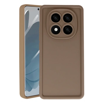 Xiaomi Redmi Note 14 Pro 4G Kılıf Viera Silikon - Kahverengi