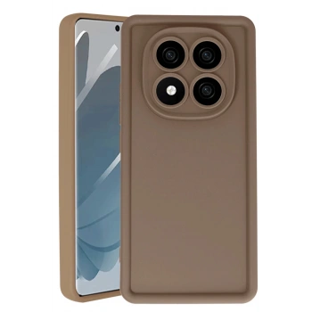 Xiaomi Redmi Note 14 Pro 4G Kılıf Viera Silikon - Kahverengi