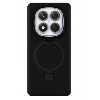 Xiaomi Redmi Note 14 Pro 4G Regal Magsafe Standlı Kapak - Siyah