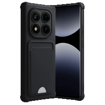 Xiaomi Redmi Note 14 Pro 5G Kelvin Kartvizitli Silikon - Siyah