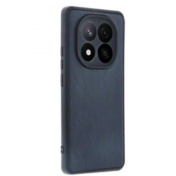 Xiaomi Redmi Note 14 Pro 5G Kılıf Aras Deri Kapak - Lacivert
