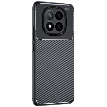 Xiaomi Redmi Note 14 Pro 5G Kılıf Auto Focus Karbon Kapak - Siyah