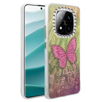 Xiaomi Redmi Note 14 Pro 5G Kılıf Blade Aynalı Desenli Kapak - Desen 5