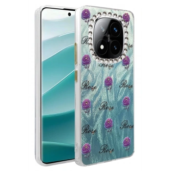 Xiaomi Redmi Note 14 Pro 5G Kılıf Blade Aynalı Desenli Kapak - Desen 9