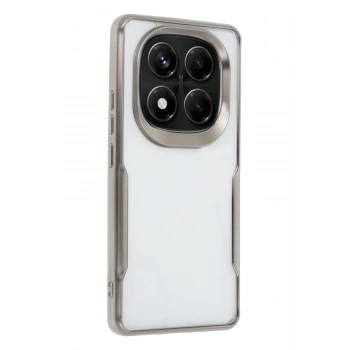 Xiaomi Redmi Note 14 Pro 5G Kılıf Boyi Silikon Kapak - Titan Gri