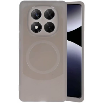 Xiaomi Redmi Note 14 Pro 5G Kılıf Maya Karbon Kapak - Gri