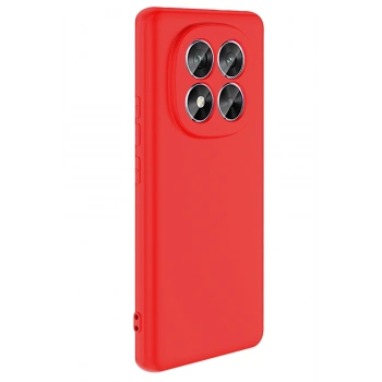 Xiaomi Redmi Note 14 Pro 5G Kılıf Nano içi Kadife Silikon - Kırmızı
