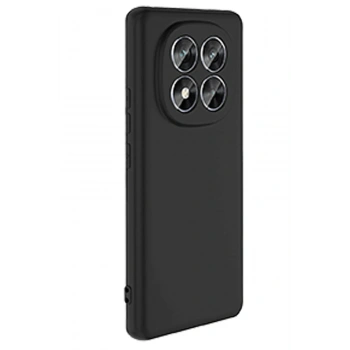 Xiaomi Redmi Note 14 Pro 5G Kılıf Nano içi Kadife Silikon - Siyah