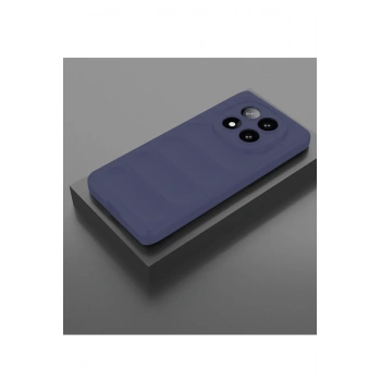 Xiaomi Redmi Note 14 Pro 5G Kılıf Optimum Silikon - Lacivert