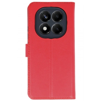 Xiaomi Redmi Note 14 Pro 5G Kılıf Trend S Plus Kapaklı Kılıf - Kırmızı