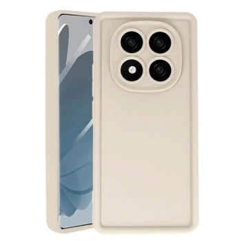 Xiaomi Redmi Note 14 Pro 5G Kılıf Viera Silikon - Krem